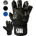 Weightlifting Gloves with over 18-inch Wrist Wrap Support for Workout, Gym and Fitness Training Best for Men and Women(Leather ZED) GG-030